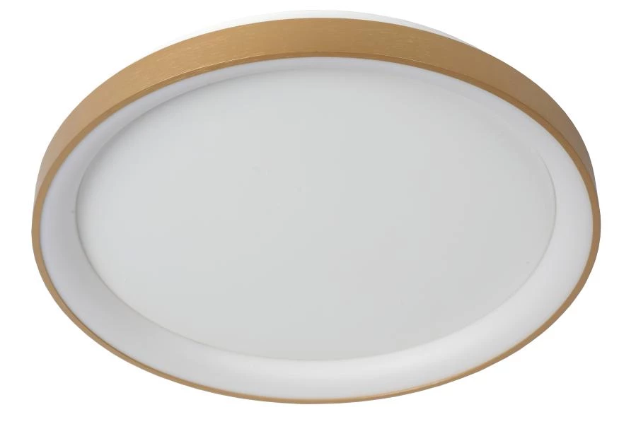 Lucide VIDAL - Flush ceiling light - Ø 48 cm - LED Dim. - 1x38W 2700K - Matt Gold / Brass - turned off